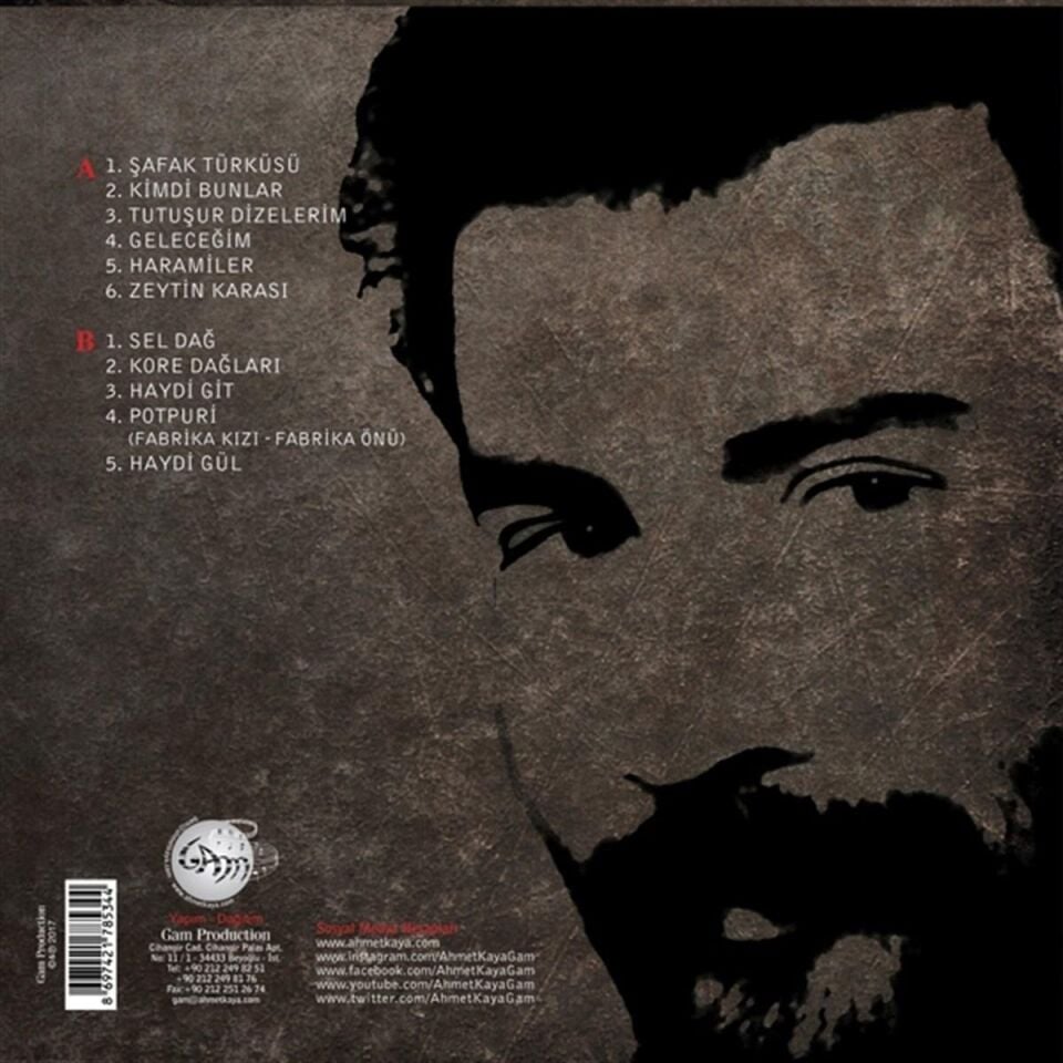 Ahmet Kaya Şafak Türküsü - Plak