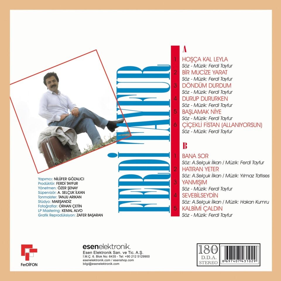 Ferdi Tayfur Hoşça Kal - Plak