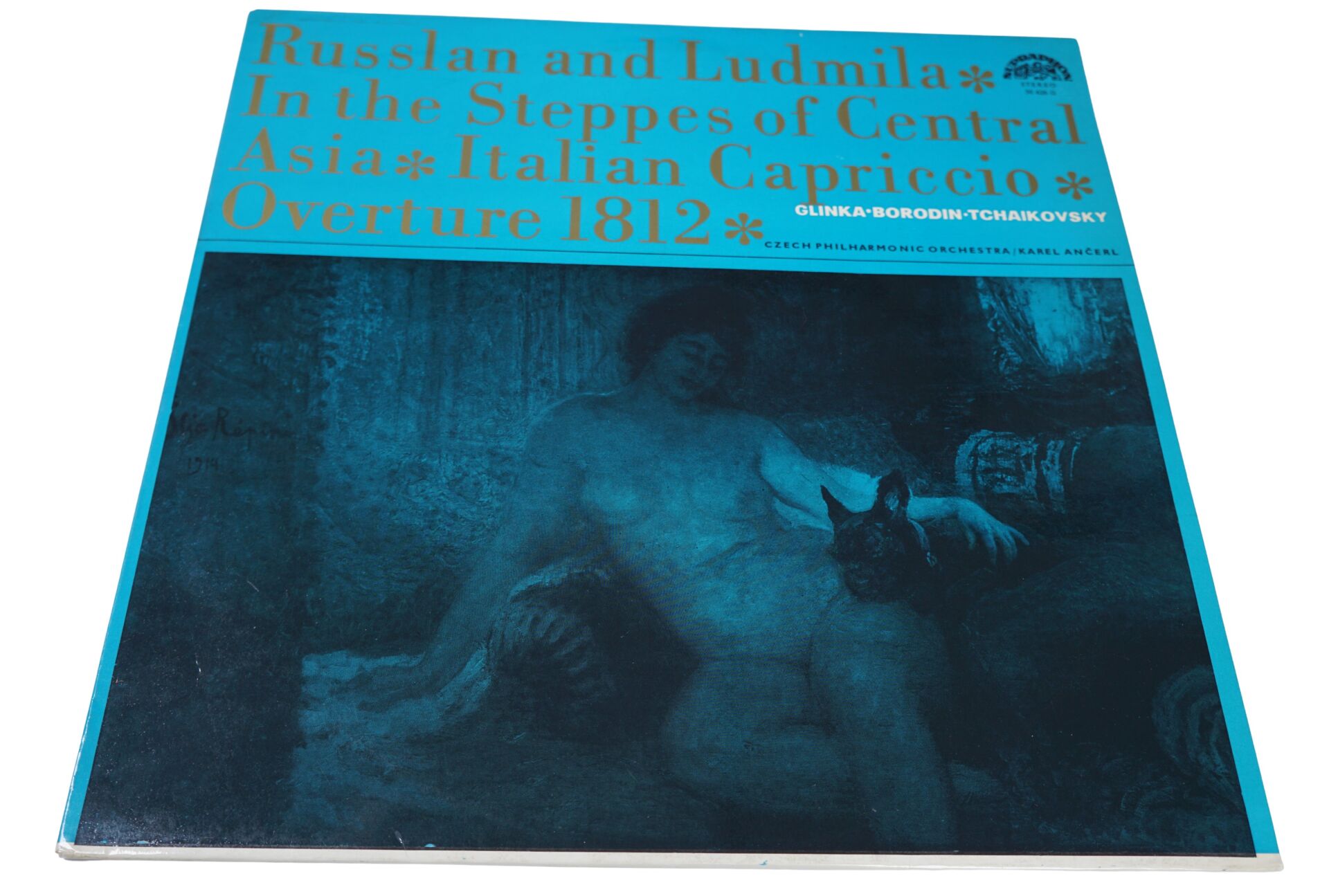 Czech Philharmonic Orchestra, Karel Ančerl – Russlan And Ludmila • In The Steppes Of Central Asia • Italian Capriccio • Overture 1812 - Plak