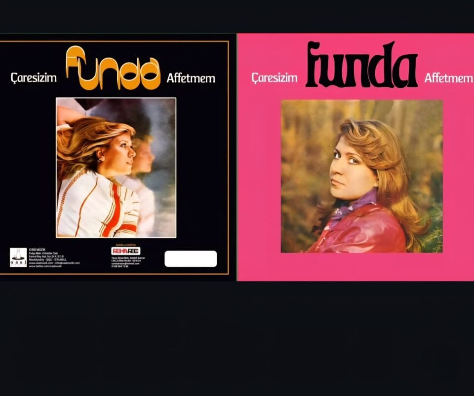 Funda Çaresizim Affetmem - Renkli Plak