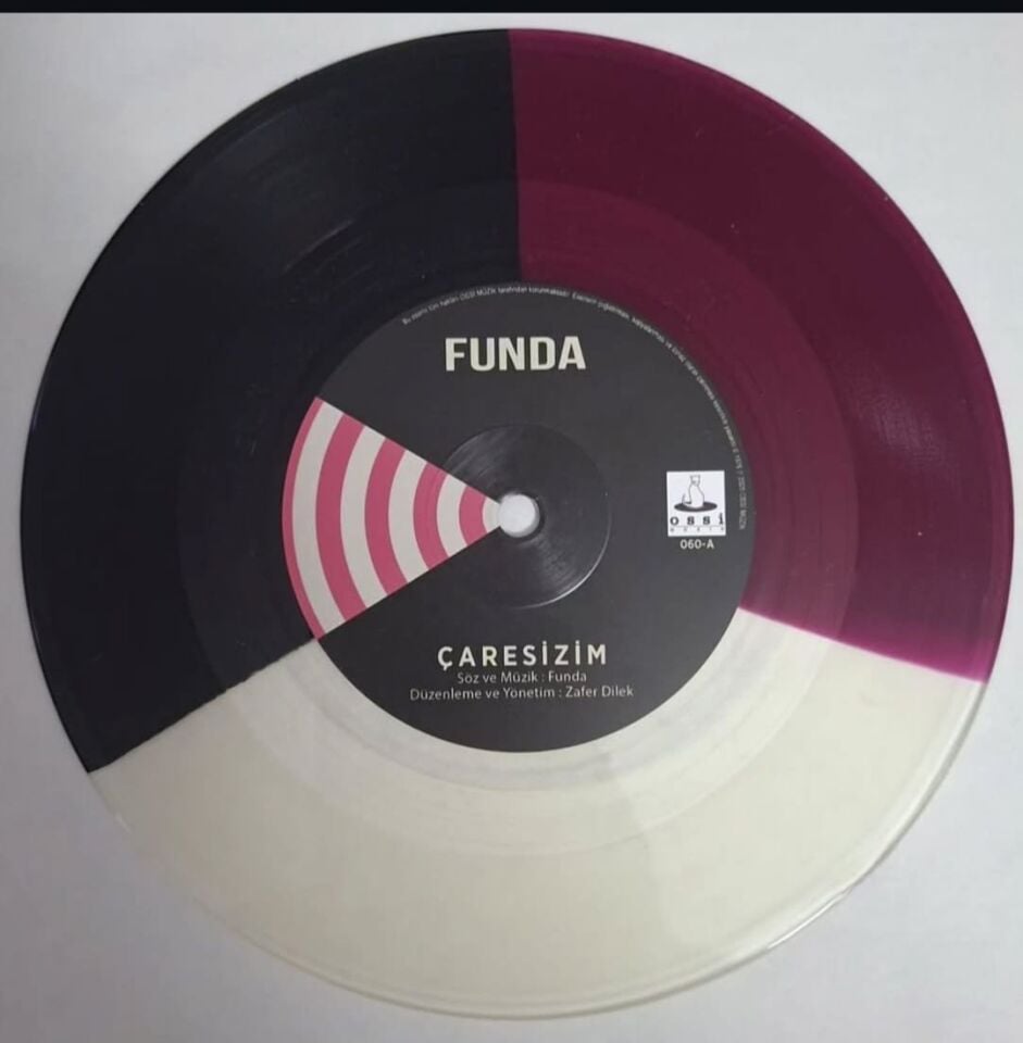 Funda Çaresizim Affetmem - Renkli Plak