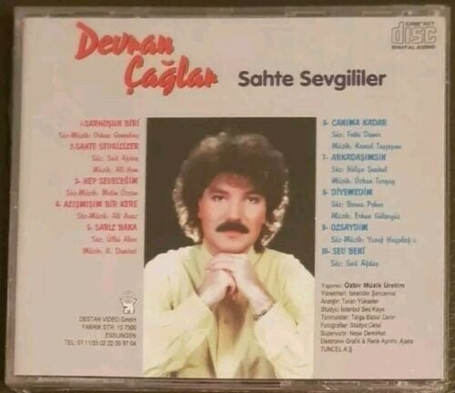 Devran Çağlar Sahte Sevgililer - (Destan Müzik Baskı) CD
