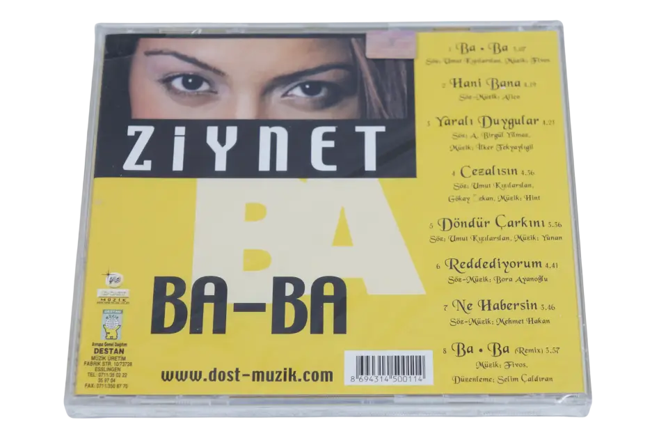 Ziynet Ba-Ba - (Dost Destan Müzik Dönem Baskı) CD