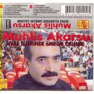 Muhlis Akarsu Sivas Ellerinde Ömrüm Çalınır - (Destan Müzik Dönem Baskı) CD