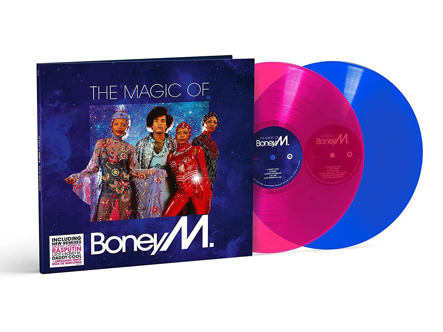 Boney M. The Magic Of Boney M. (Magenta / Blue Transparent Vinyl) - Plak