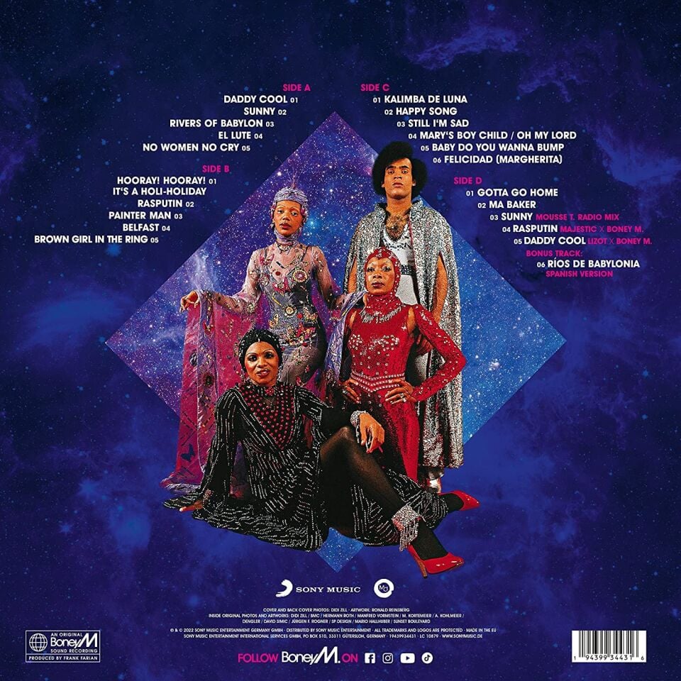 Boney M. The Magic Of Boney M. (Magenta / Blue Transparent Vinyl) - Plak