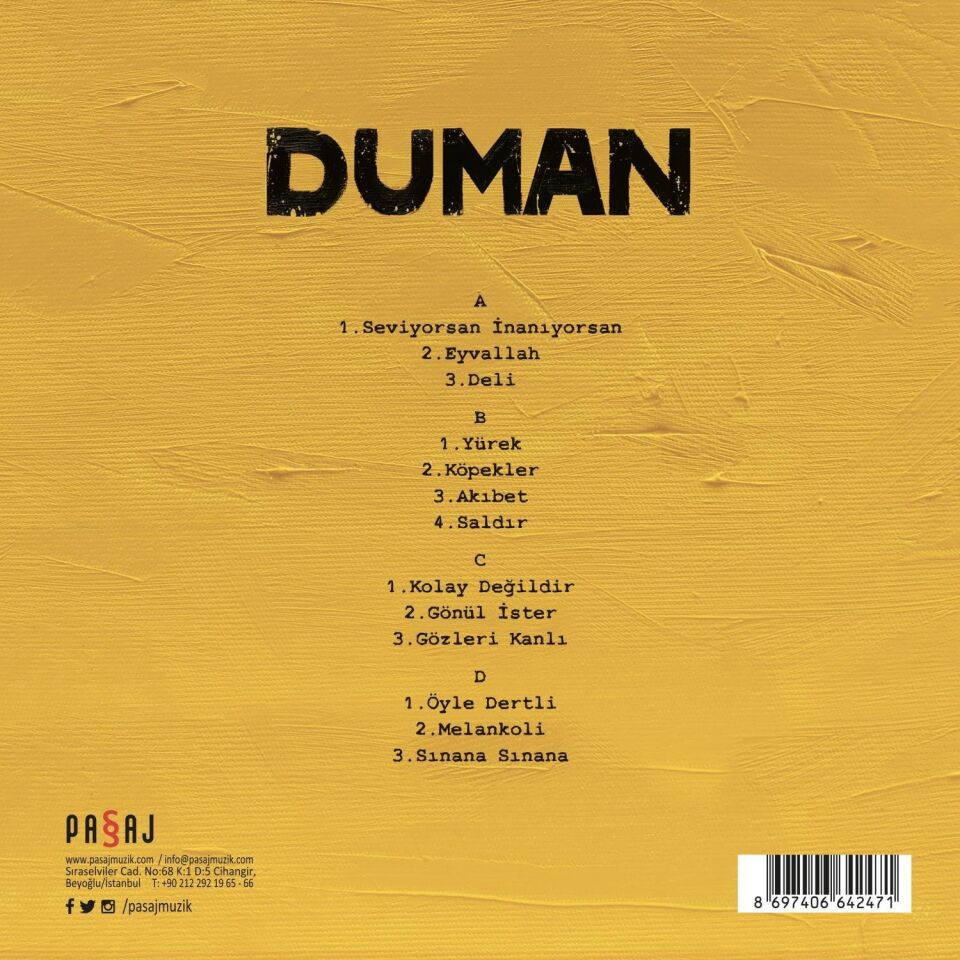 Duman Darmaduman - 2 Plak