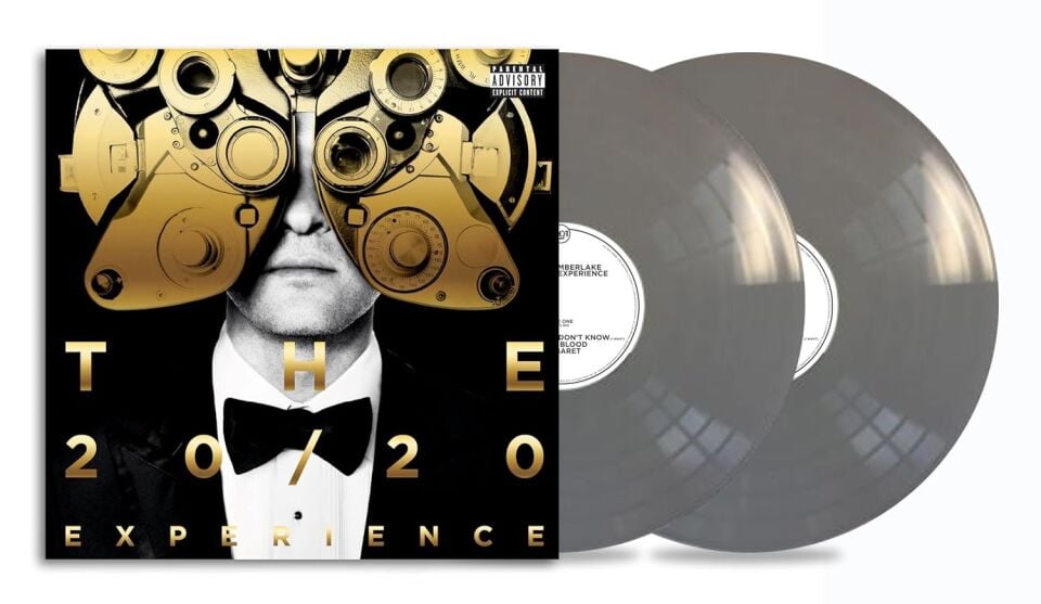Justin Timberlake The 20/20 Experience - 2 of 2 (Limited Edition - Silver Vinyl) - Plak