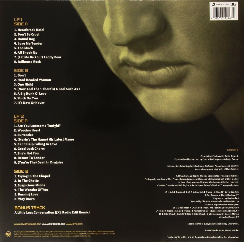 Elvis Presley Elvis 30 #1 Hits - Plak