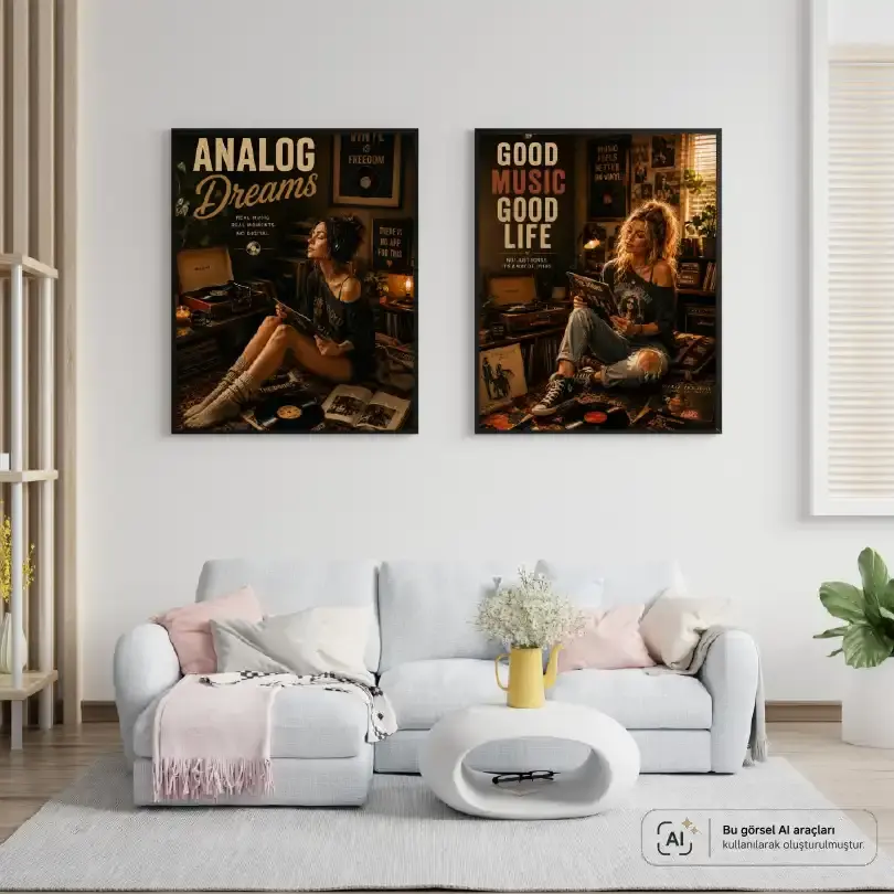 Plak Hikayeleri Kolleksiyonu Analog Yaşam