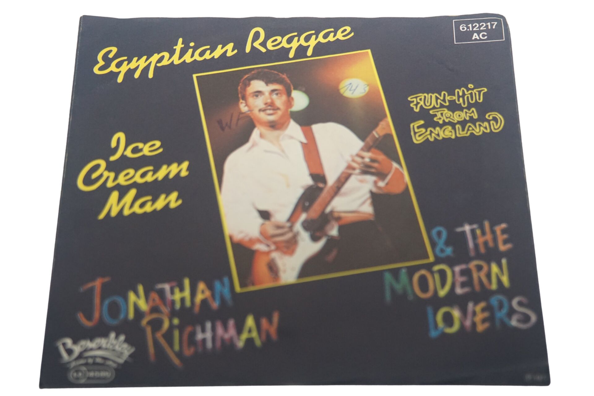 Jonathan Richman & The Modern Lovers Egyptian Reggae / Ice Cream Man - Plak