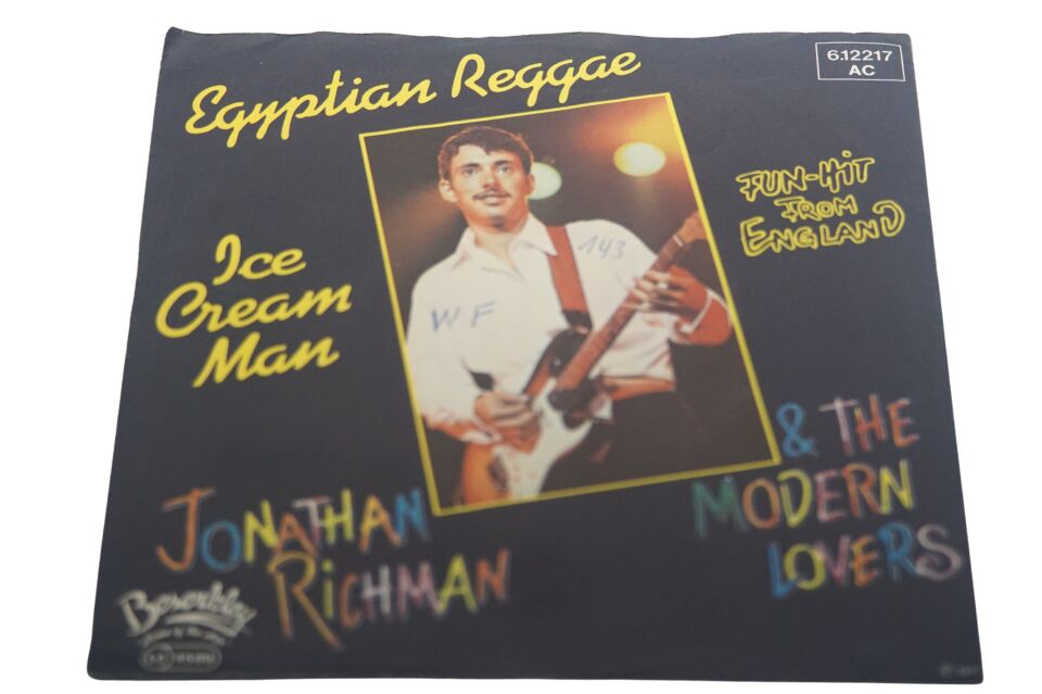Jonathan Richman & The Modern Lovers Egyptian Reggae / Ice Cream Man - Plak