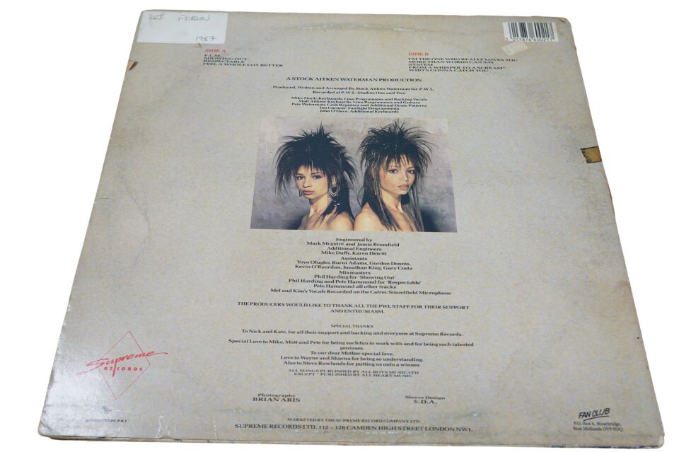 Mel & Kim F.L.M. - Plak