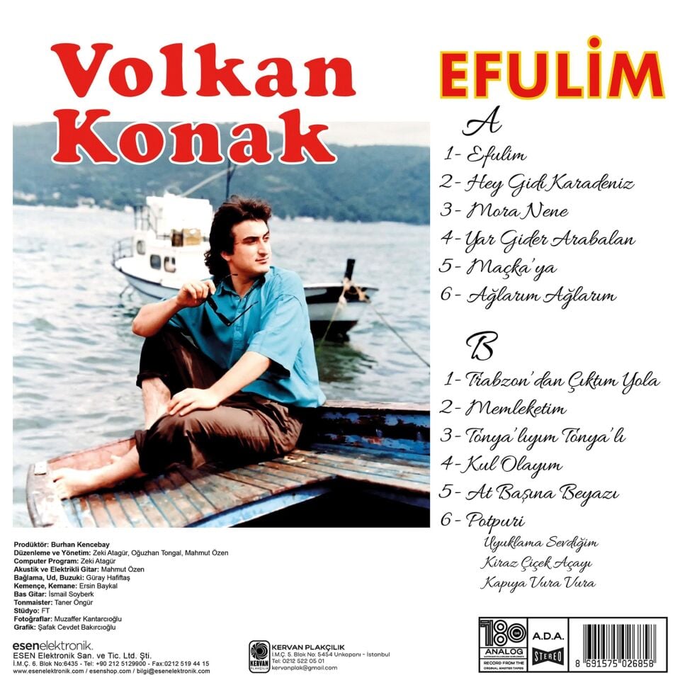 Volkan Konak Efulim - Plak