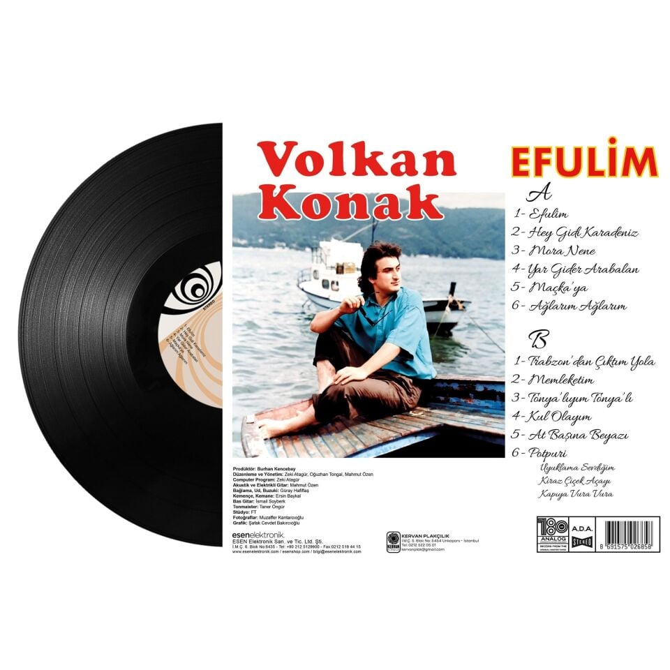 Volkan Konak Efulim - Plak