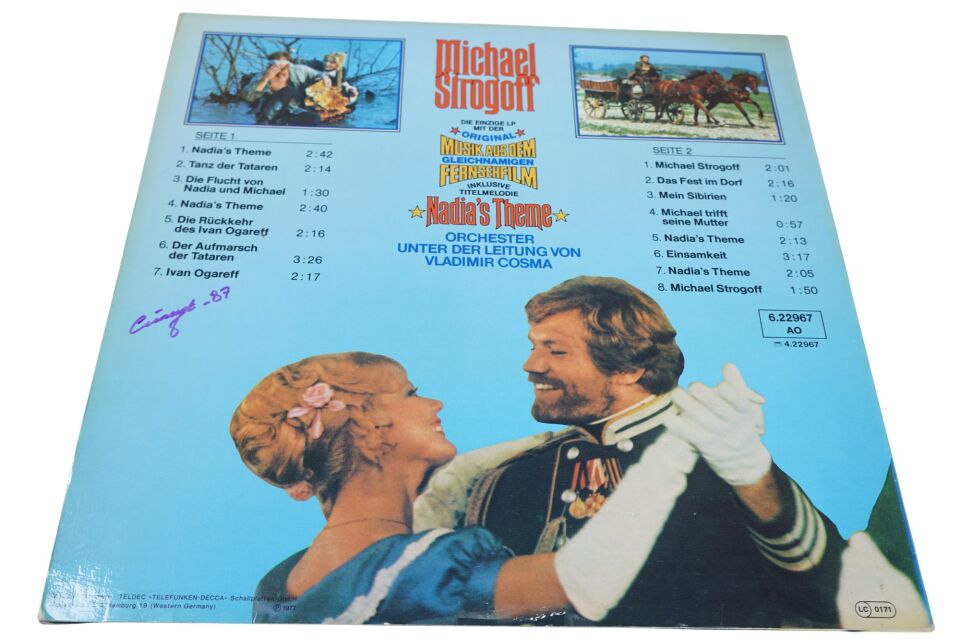 Orchester Unter Der Leitung Von Vladimir Cosma Michael Strogoff (Original-Film-Soundtrack) - Plak