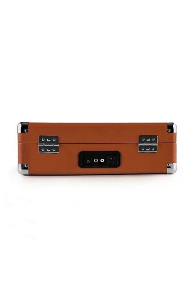 T310CH Şarj Özellikli Plak Çalar 33-45-78 Devir Kahverengi Renk Tek Ebat Beden