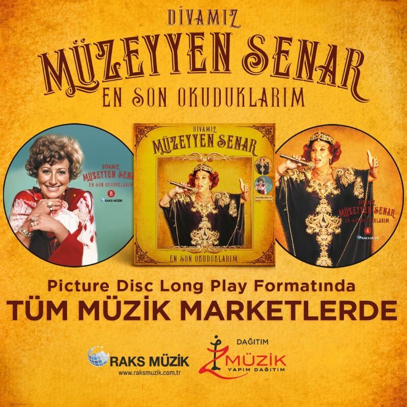 Müzeyyen Senar En Son Okuduklarım - Picture Disk