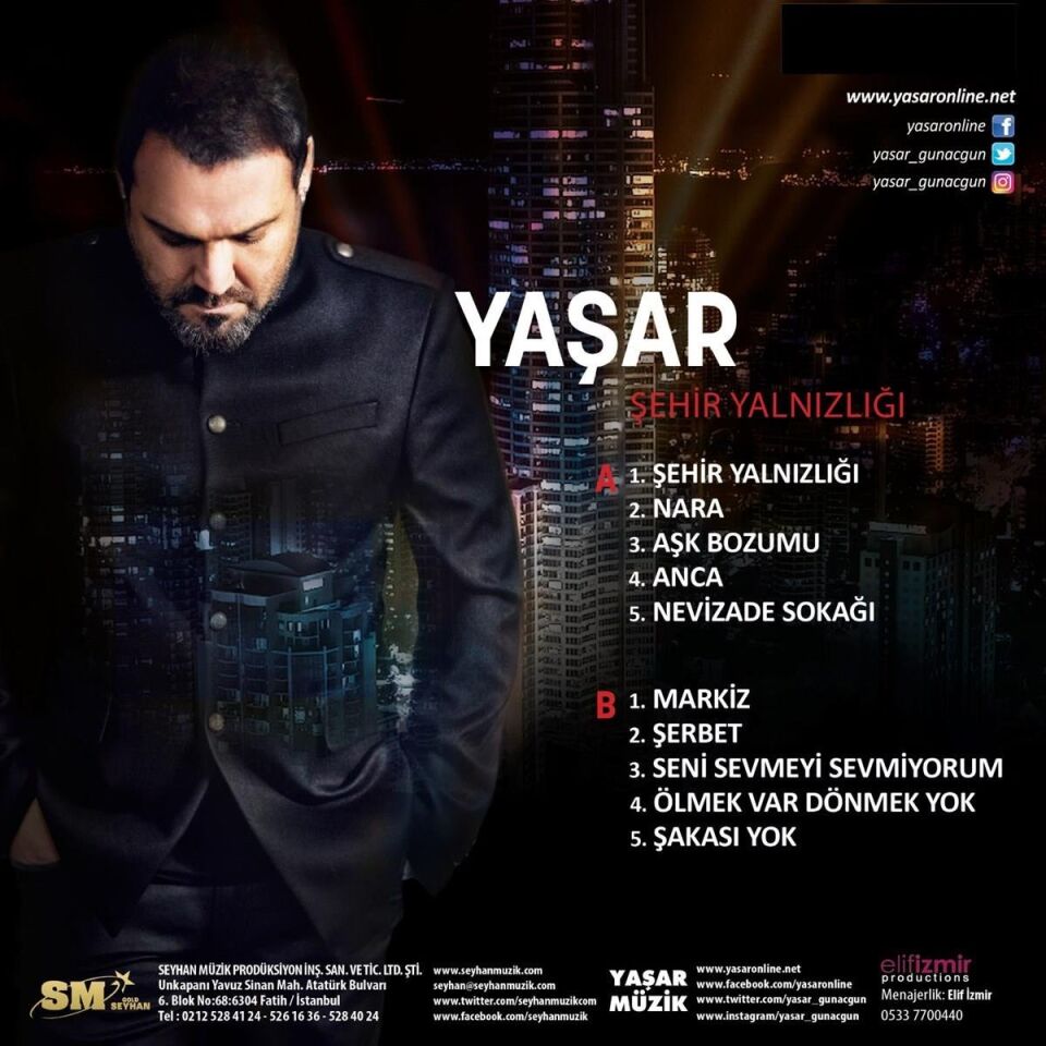Yaşar Şehir Yalnızlığı - Plak