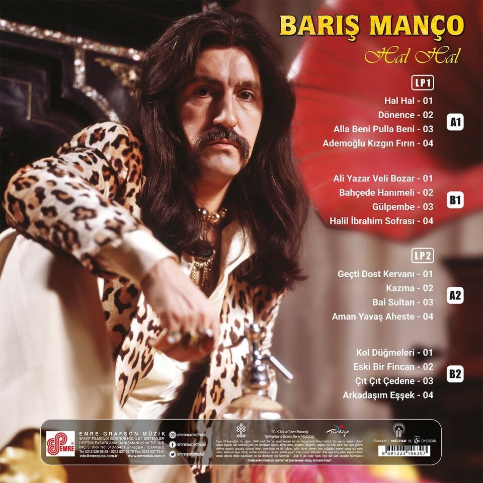 Barış Manço Hal Hal - 2 Plak