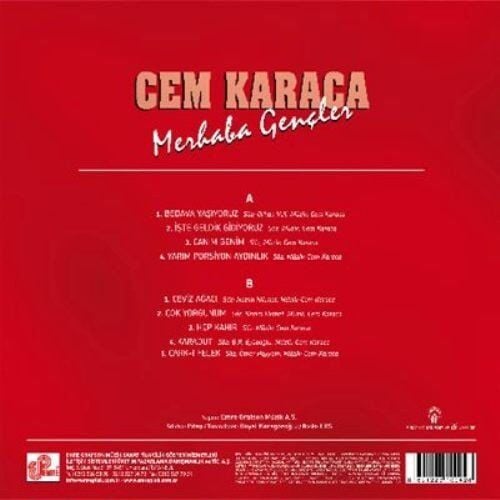 Cem Karaca Merhaba Gençler - Plak
