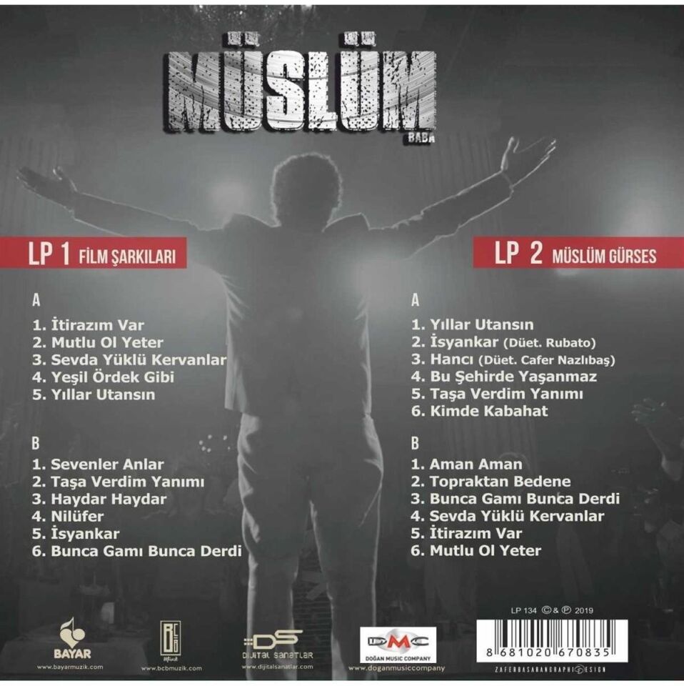 Müslüm Baba Film Müzikleri - 2 Plak