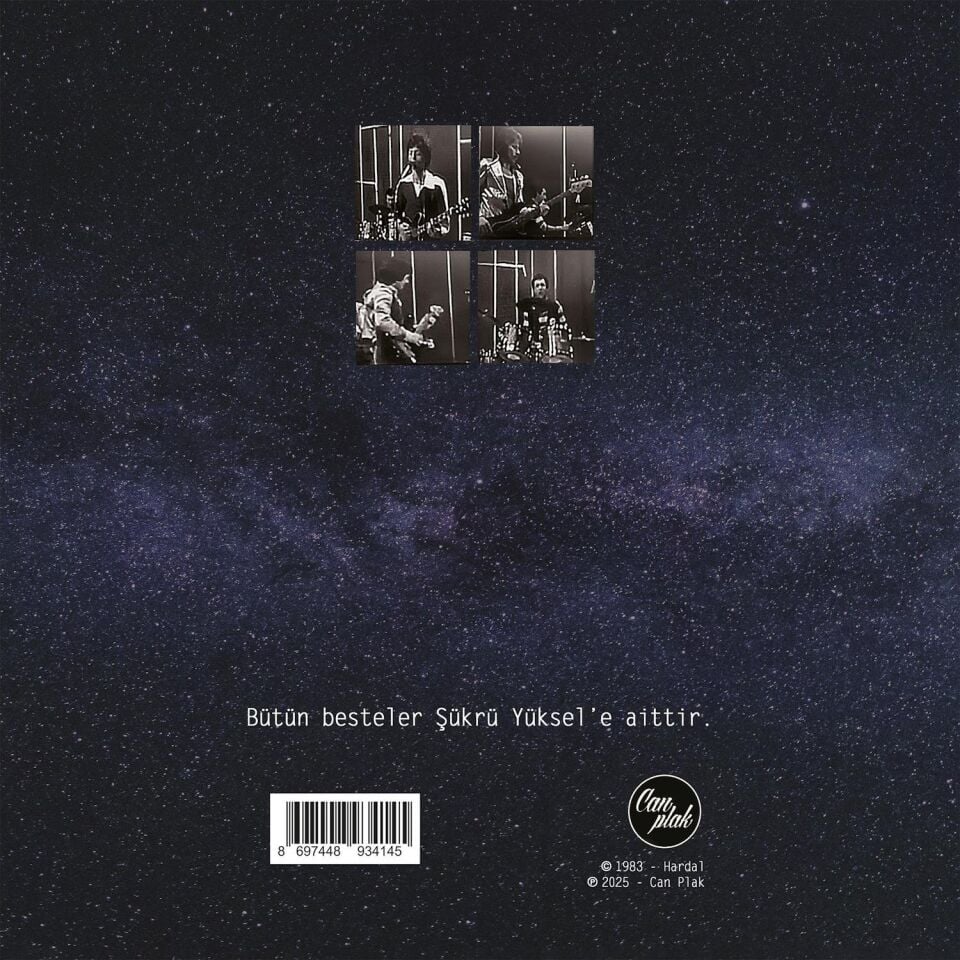 Hardal Nereden Nereye Limitli Baskı - Siyah Plak