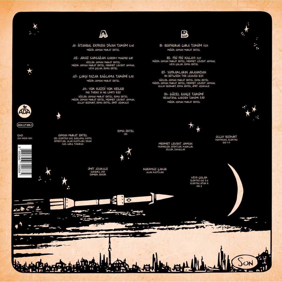 Baba Zula İstanbul Sokakları - Plak