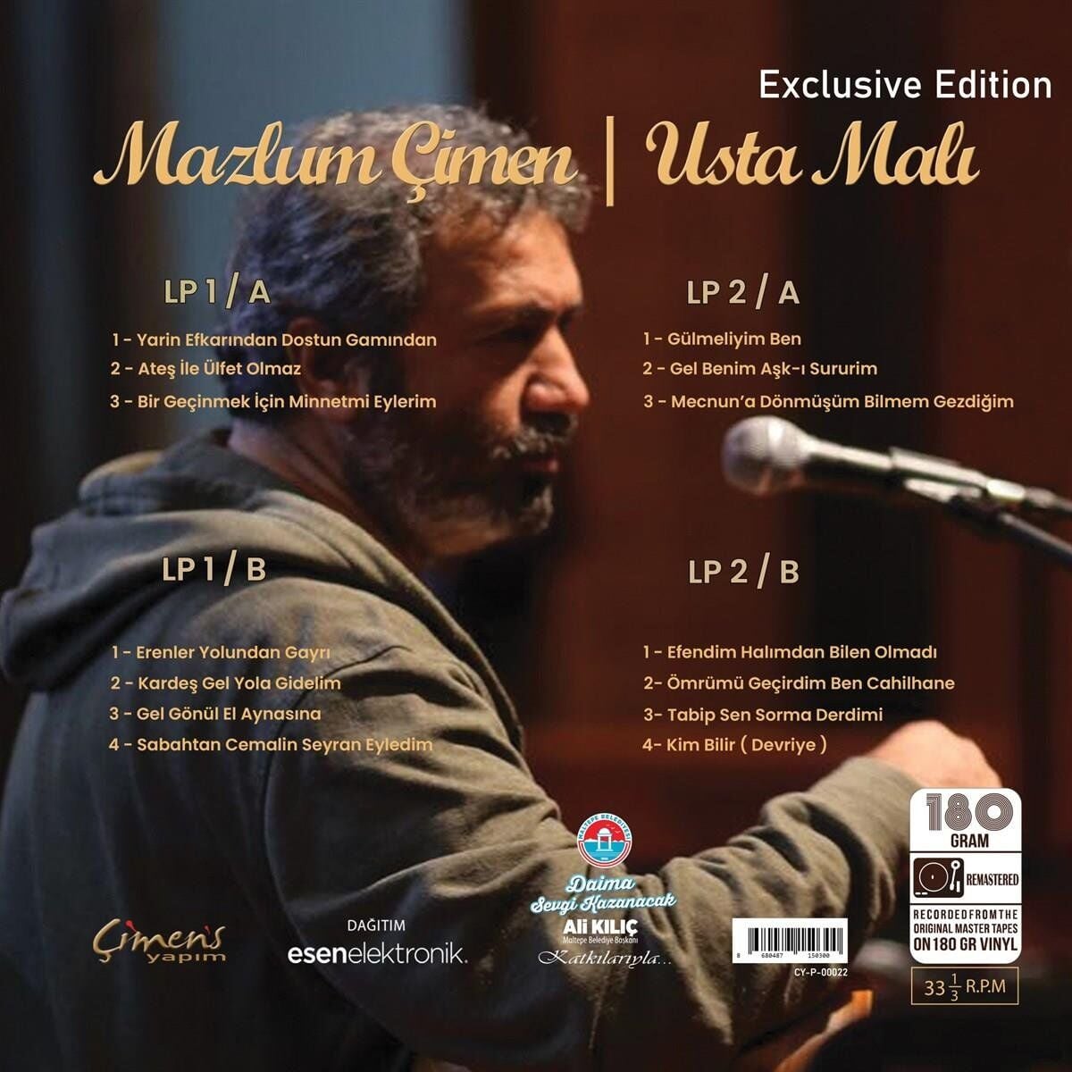 Mazlum Çimen – Usta Malı - 2 Plak