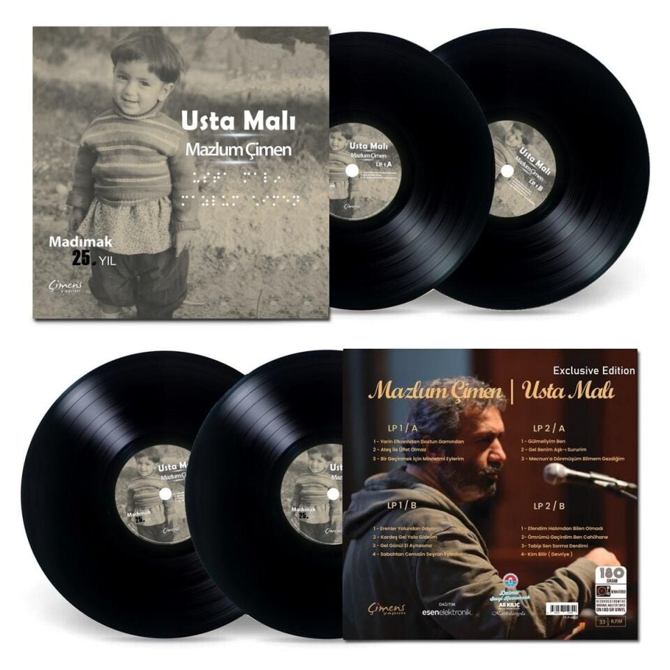 Mazlum Çimen – Usta Malı - 2 Plak