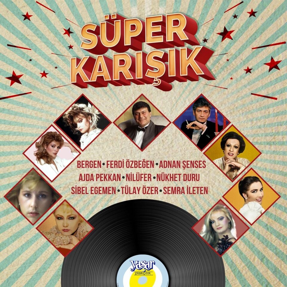 Karışık Sanatçılar Süper Karışık - Plak