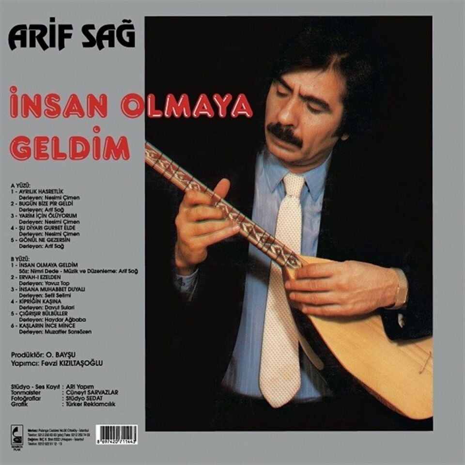 Arif Sağ İnsan Olmaya Geldim - Plak