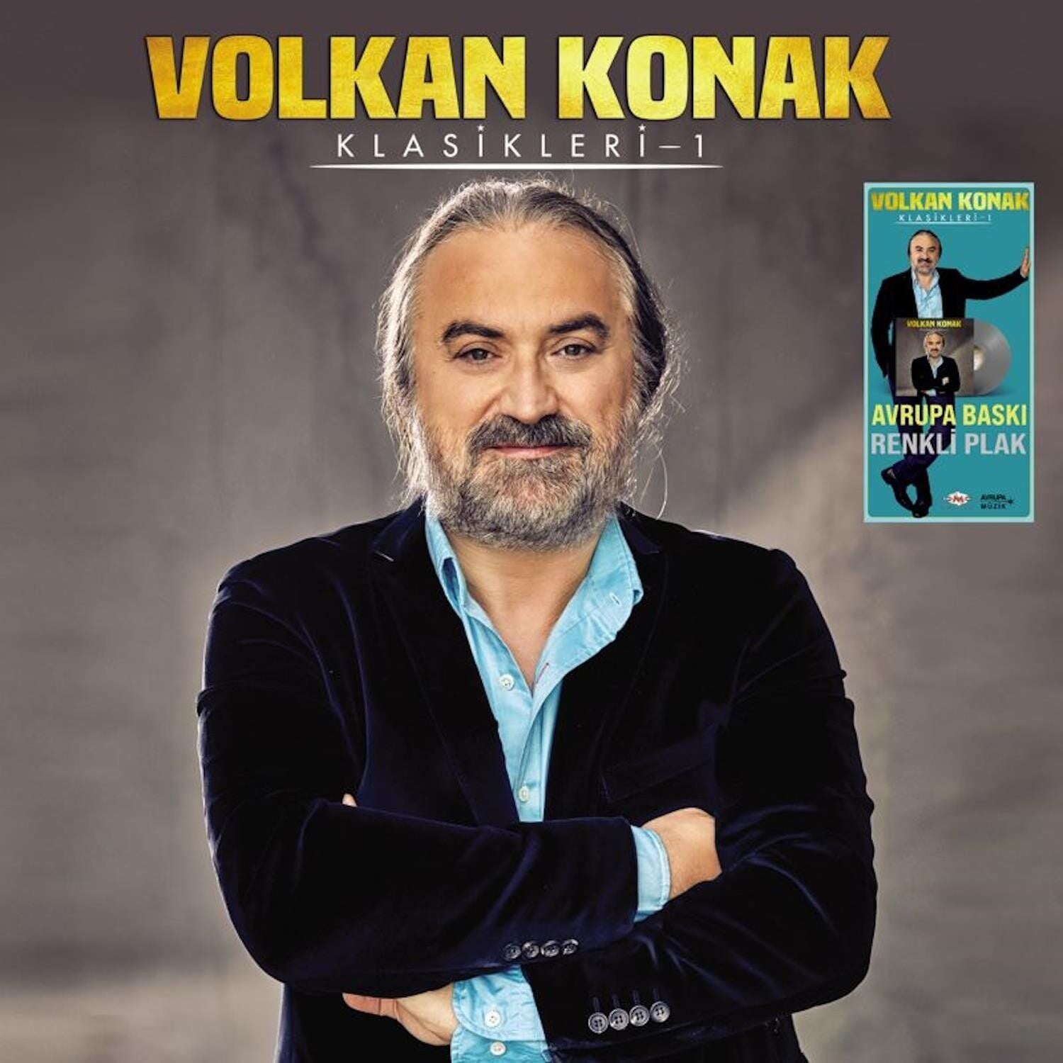 Volkan Konak Klasikler 1 - Renkli Plak
