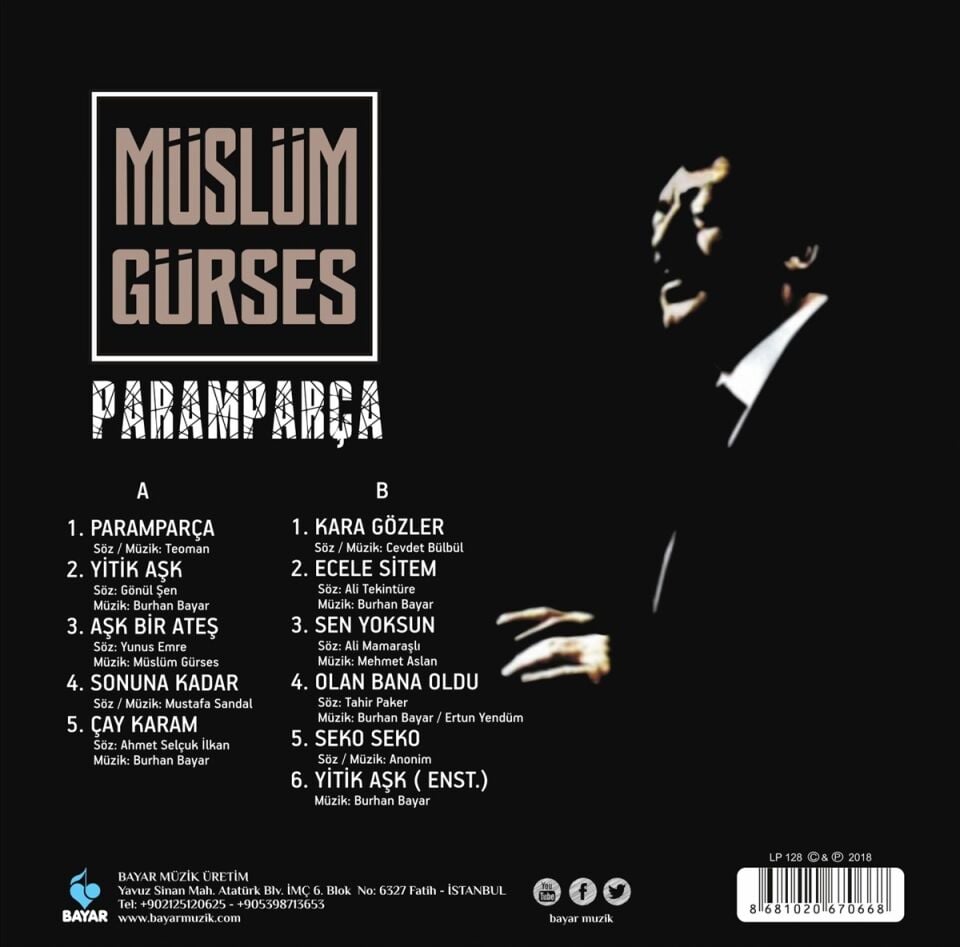 Müslüm Gürses Paramparça - Plak