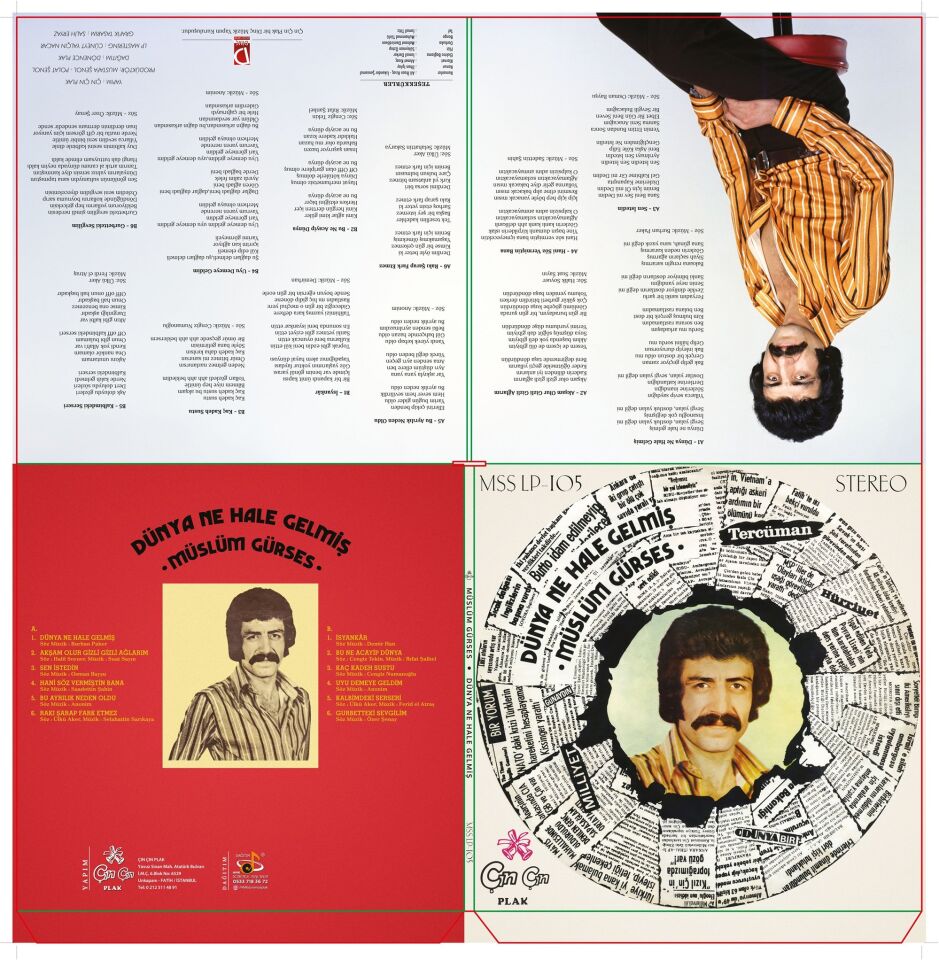 Müslüm Gürses Dünya Ne Hale Gelmiş - Siyah Plak