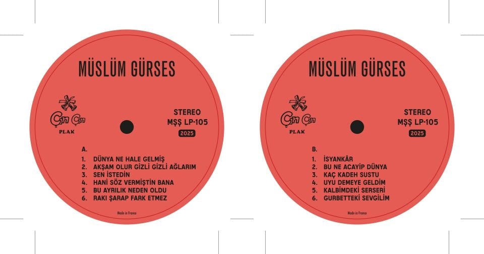 Müslüm Gürses Dünya Ne Hale Gelmiş - Siyah Plak