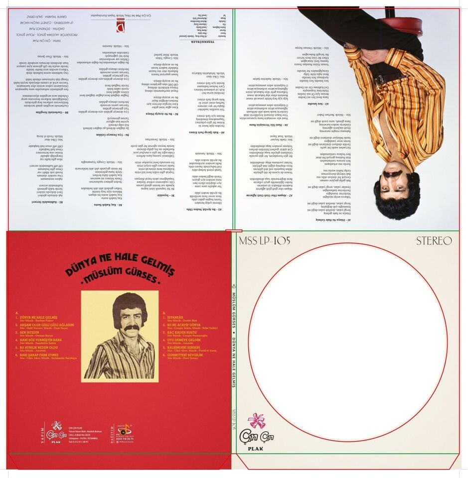 Müslüm Gürses Dünya Ne Hale Gelmiş - Picture Disk