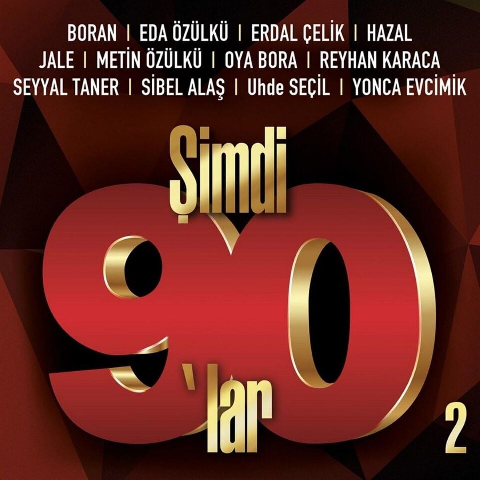 Karışık Sanatçılar Şimdi 90'lar 2 - Plak