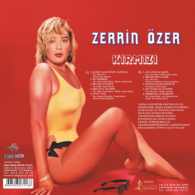 Zerrin Özer Kırmızı - Plak