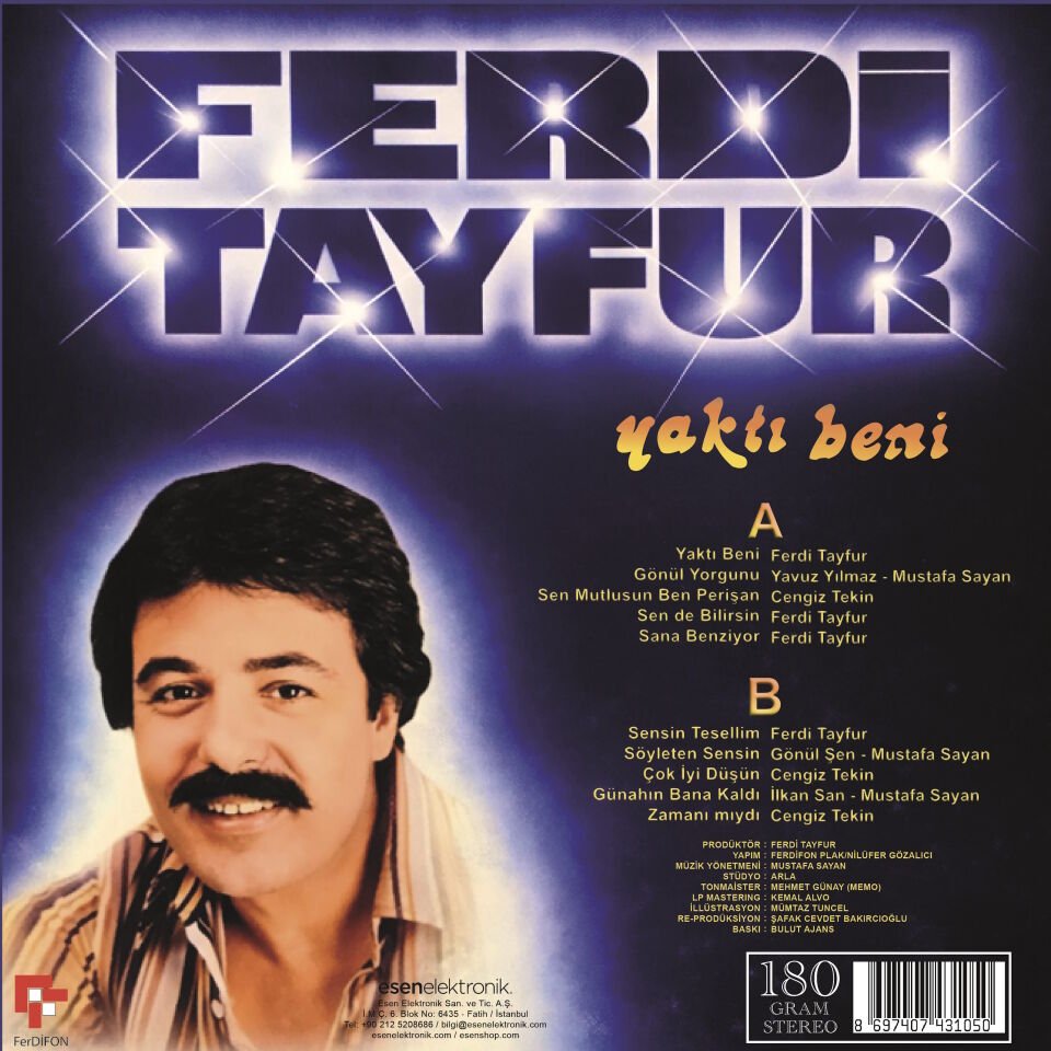Ferdi Tayfur Yaktı Beni - Plak