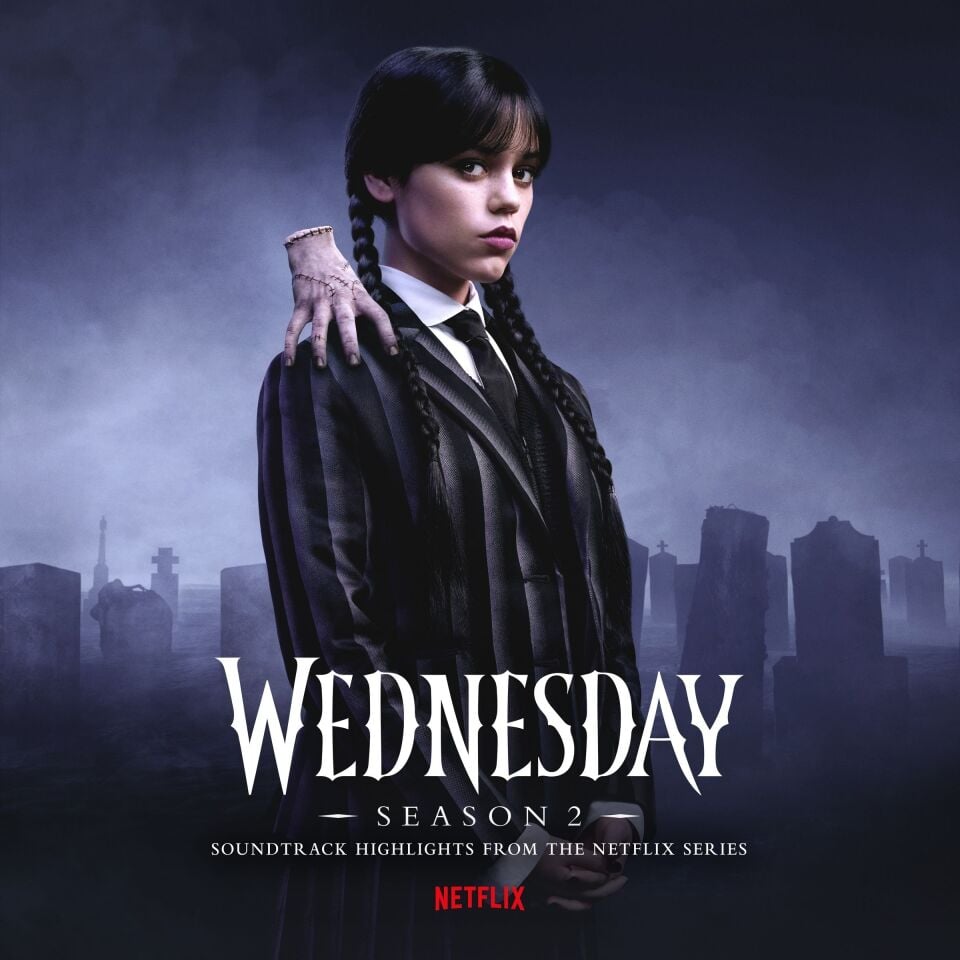 Çeşitli Sanatçılar Chris Bacon Wednesday: Season 2 (OST) (Transparent Purple/Black Marble Vinyl) - Plak