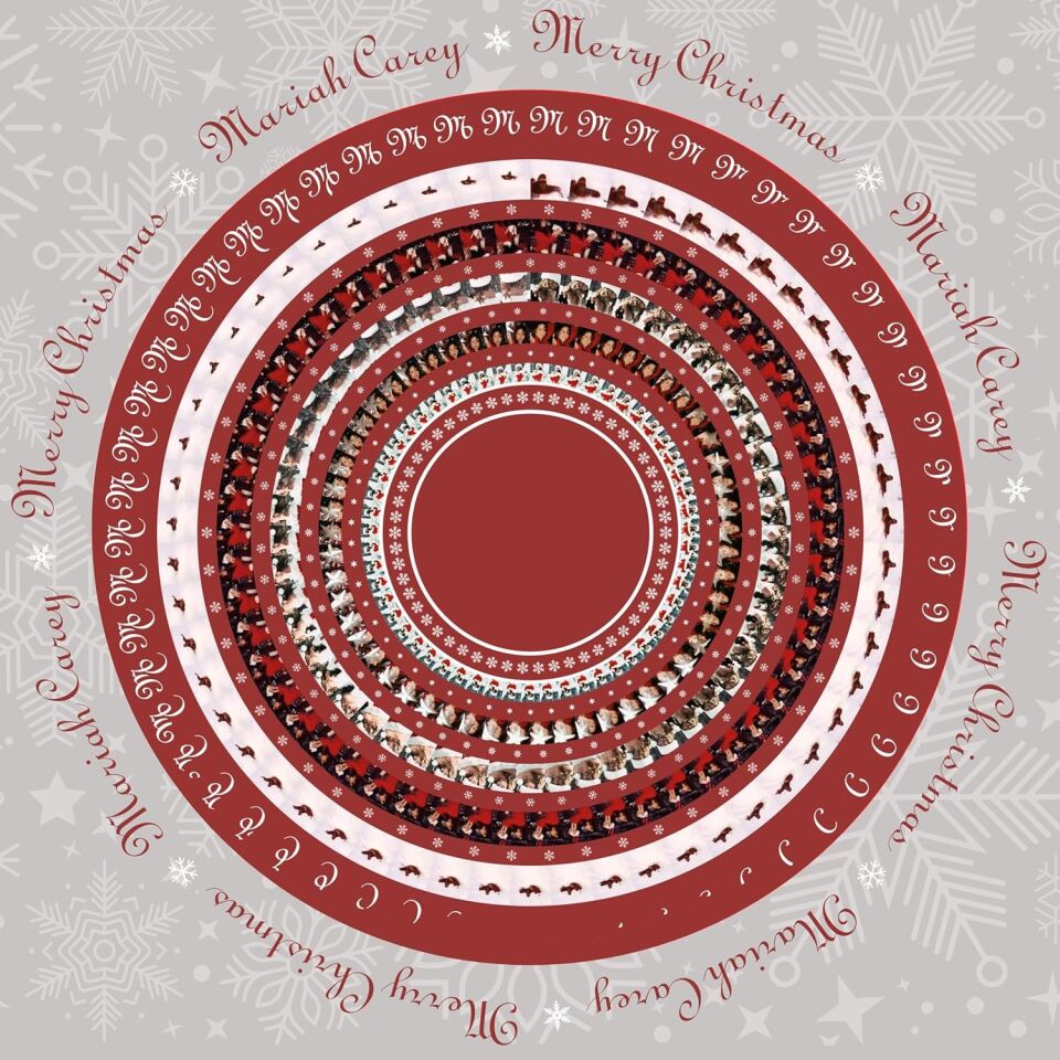 Mariah Carey Merry Christmas (30th Anniversary Edition - Zoetrope Vinyl) - Plak