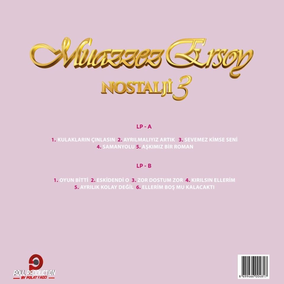 Muazzez Ersoy - Nostalji Vol. 3 - Plak