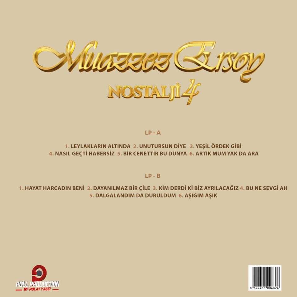 Muazzez Ersoy - Nostalji Vol. 4 - Plak