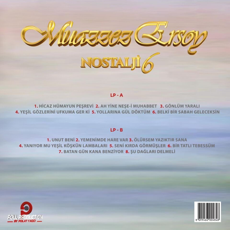 Muazzez Ersoy - Nostalji Vol. 6 - Plak