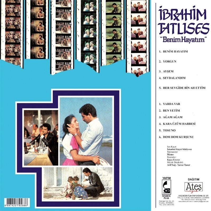 İbrahim Tatlıses Benim Hayatım - Plak