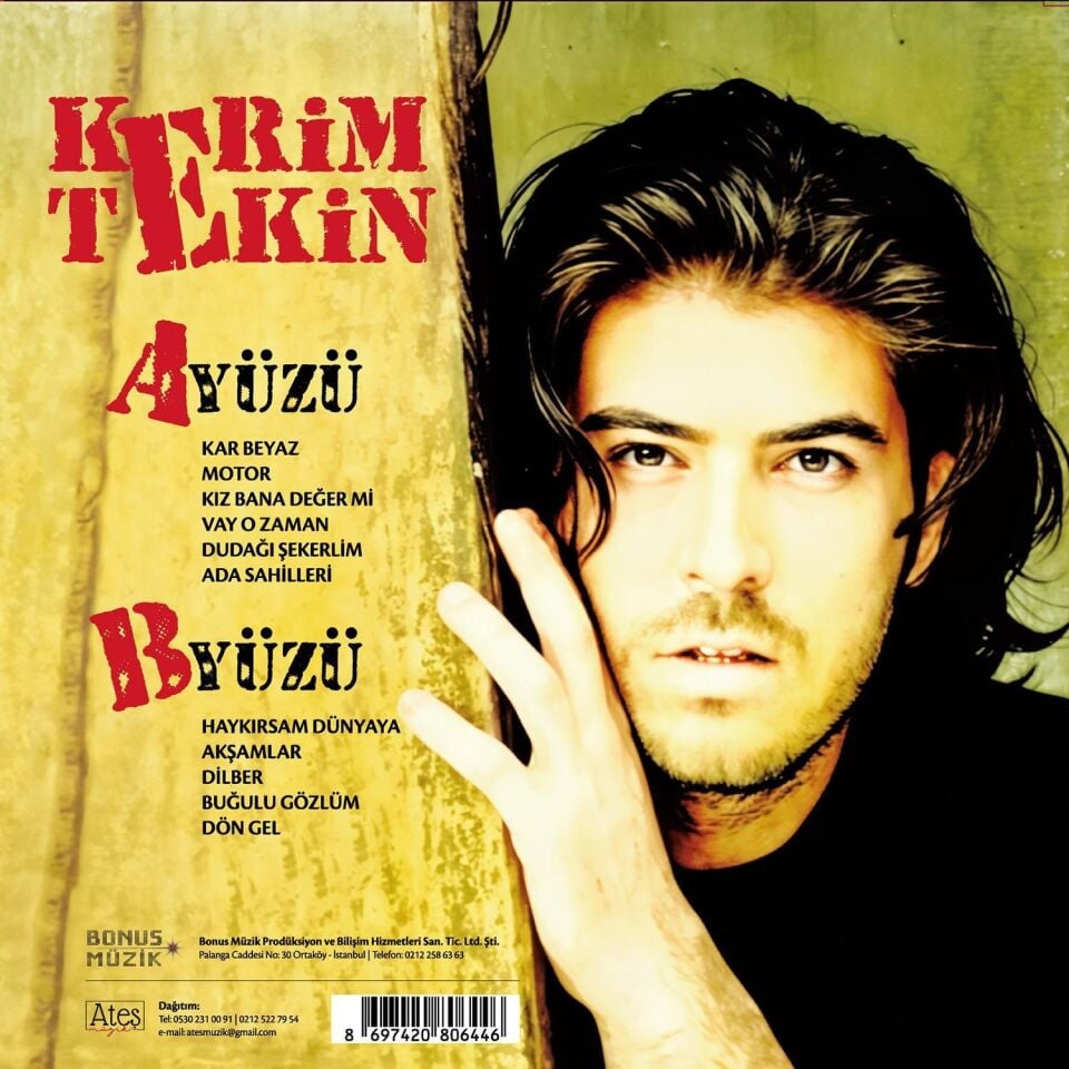 Kerim Tekin Haykırsam Dünyaya - Plak