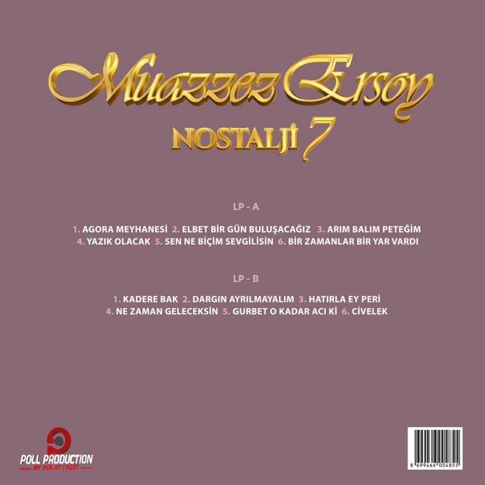 Muazzez Ersoy - Nostalji Vol. 7 - Plak