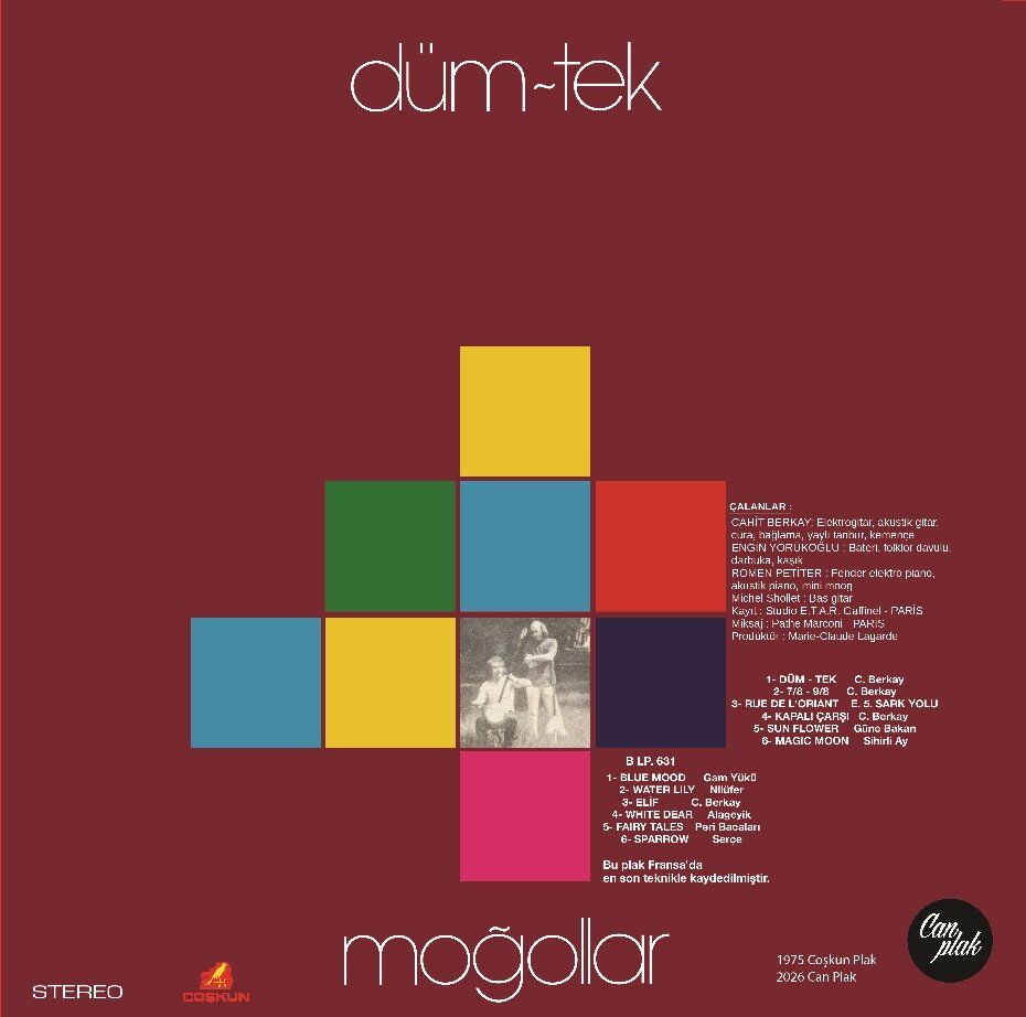 Moğollar Düm – Tek - Renkli Plak Limitli Baskı