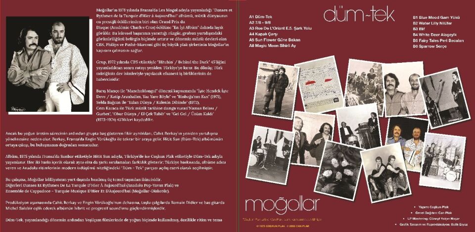 Moğollar Düm – Tek - Renkli Plak Limitli Baskı